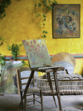 Artists' Atelier in the Gardens of the Ancien Hotel Baudy