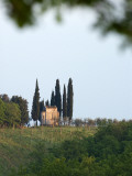 Chapel Amongst Vineyards in Chianti Region