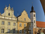 Houses on Rynek (Market Square) and Holy Trinity Church