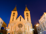 Catholic Cathedral at Dusk