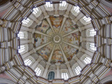 Frescoes Inside Dome at Basilica