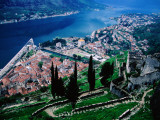 High Angle View of Kotor and Europe's Southernmost Fjord