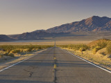 Avawatz Mountains over Silurian Valley in Mojave Desert from Highway 127