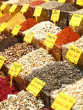Variety of Teas at Market in Spice Bazaar  or Egyptian Bazaar