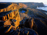 Morning Light on Cliffs