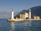 Our-Lady-Of-The-Rock and St George's Islands in Bay of Kotor