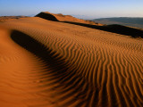 Wind-Sculpted Sand Dunes