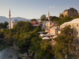 Old Town  Koski Mehmed Pasa Mosque and Neretva River