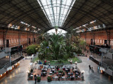 Tropical Garden and Cafe in Atocha Railway Station