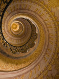 Spiral Staircase at Baroque Monastery Church of Sts Peter and Paul