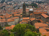 Cathedral Notre Dame and the Old City from Rocher Corneille