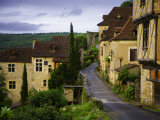 Old Pilgrims' Road Leading Through the Rocamadour Arch Just Visible in the Background