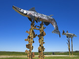 Fisherman's Dream Sculpture on the Enchanted Highway