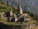 Tatev Monastery on Edge of Vorotan Canyon