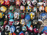 Mexican Wrestling Masks for Sale on South Vanness Avenue and 24th Street
