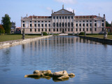 Floating Statues in Ornamental Pond in Rear Gardens of Villa Pisani Near Stra