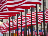 Flags in Rockefeller Square