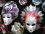 Painted Masks in Souvenir Shop