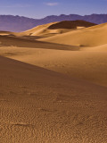 Cadiz Dunes at Sunrise  Calumet Mountains in Distance in Mojave Desert