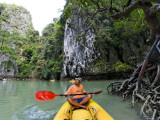Kayak on Ao Phang Nga