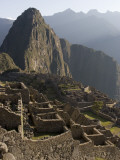 Overhead of Inca City Seen from Hut of Caretaker of Funerary Rock