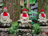 Statues in Koya-San's Oku-No-In Cemetery