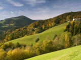 Valley on Southern Pohorje Mountain Range