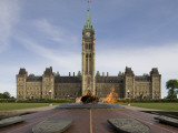 Centennial Flame Situated in Front of Centre Block at Parliament Hill