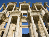 Greek Facade Ruins at Ephesus