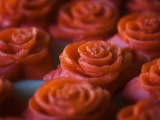 Decorative Bars of Soap Carved into the Shape of Roses at Khan As-Saboun