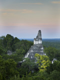 Temple of Great Jaguar (Temple I) Rising Above Tree Tops