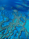 Aerial of Hardy Reef Offshore from Whitsundays Islands