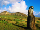 The Travelling Moai and Rano Raraku Volcano