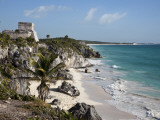 Tulum Ruins Along Caribbean Coastline