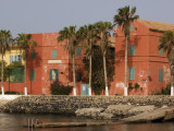 Colonial Houses on Waterfront