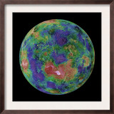 Venus Centered on the North Pole