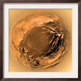 Fish-Eye View of Titan's Surface