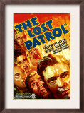 The Lost Patrol  Lower Right: Victor Mclaglen  1934