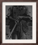 Alabama African American Tenant Farmer Holding a Hoe  June 1936