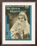 Modern Marriage  Weddings Marriages Brides First Issue Magazine  UK  1931