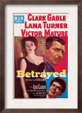 Betrayed  Lana Turner  Clark Gable  Victor Mature  1954