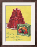 Rowntree's  Jelly  Desserts  UK  1950