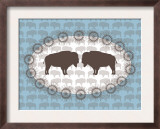 Blue Buffalo Belt Buckle