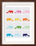 Rainbow Grey Rhinos