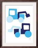 Blue Tractors