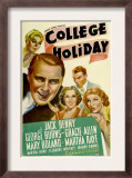 College Holiday  Mary Boland  Jack Benny  Gracie Allen  George Burns  Martha Raye  1936