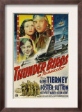Thunder Birds  Clockwise from Left: Gene Tierney  Preston Foster  John Sutton  1942