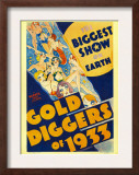 Gold Diggers of 1933  Window Card  1933