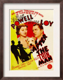 After the Thin Man  Myrna Loy  Asta  William Powell on Midget Window Card  1936