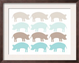 Seagreen Pig Family